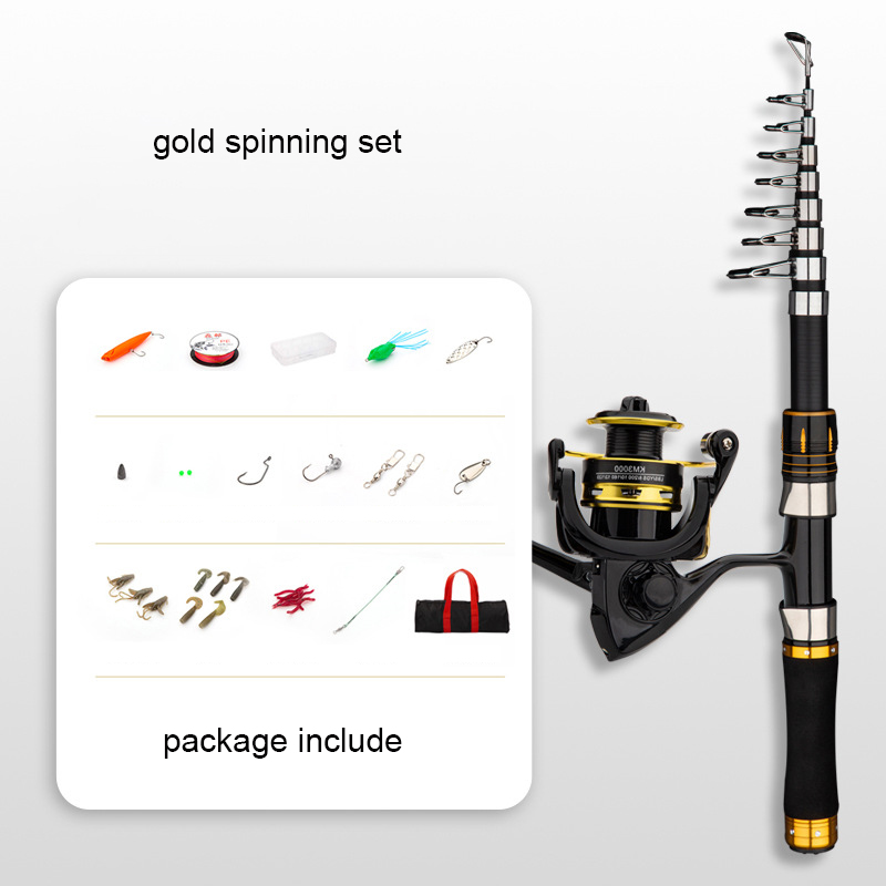 Fishing Rod Carbon Fiber - 카본 파이버 낚싯대 2.1m 스피닝 릴